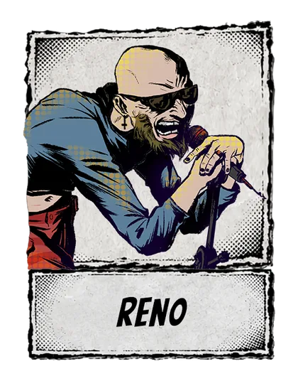 Reno, vocals