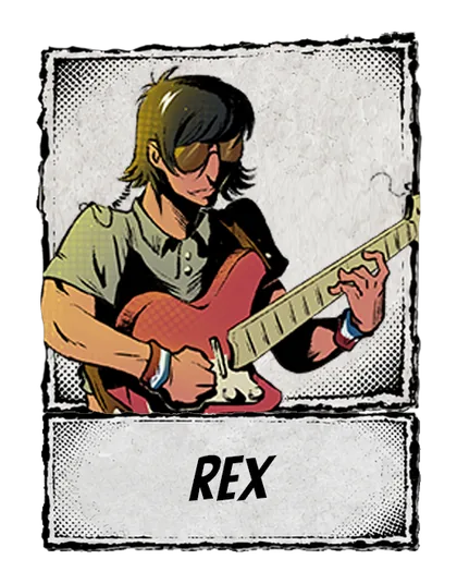 Rex, guitar